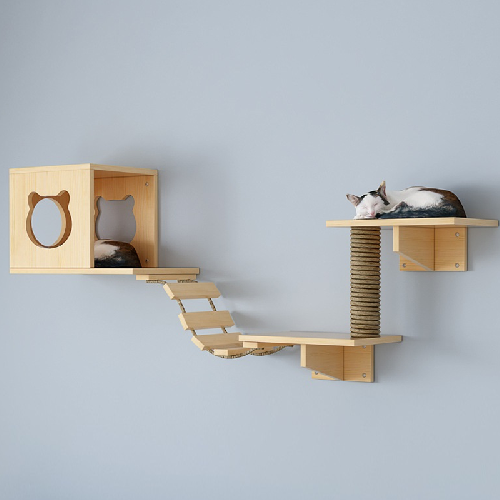 Wall-Mounted Cat Tree